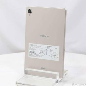〔中古〕Lenovo(レノボジャパン) dtab compact 64GB ゴールド d-42A docomo〔344-ud〕