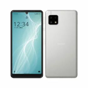 【SIMロック解除済】Y!mobile AQUOS sense4 basic A003SH シルバー SHARP 当社3ヶ月間保証 中古 イオシス