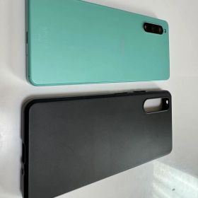 SONY Xperia SOG07 ミントグリーン ケース付き