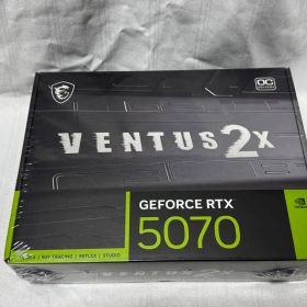 【新品 未使用】MSI VENTUS 2X GeForce RTX 5070