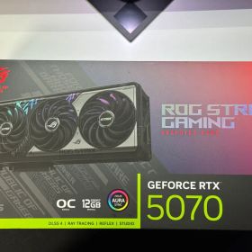 【美品】ASUS ROG STRIX RTX5070 OC 12GB GDDR7