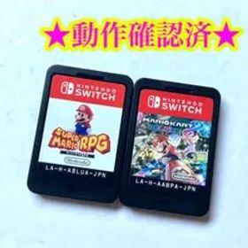 Switch スーパーマリオRPG マリオカート8 デラックス 2点