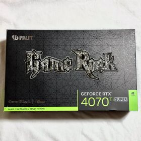 GeForce RTX4070Ti Super GameRock 動作確認済み