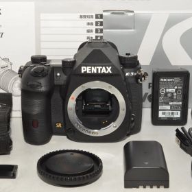 【2679ショットの特上品】 ペンタックス PENTAX K-3 Mark III ボディ ブラック ＃8903