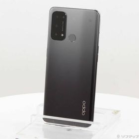 〔中古〕OPPO(オッポ) OPPO Reno5 A 128GB シルバーブラック A103OP Y!mobile SIMフリー〔198-ud〕