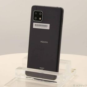 〔中古〕SHARP(シャープ) AQUOS sense5G 64GB ブラック SHG03 auロック解除SIMフリー〔344-ud〕