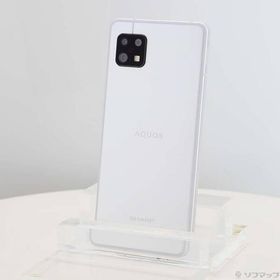 〔中古〕SHARP(シャープ) AQUOS sense6 64GB シルバー SH-RM19 楽天 SIMフリー〔276-ud〕