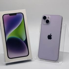 【中古B】iPhone 14 Plus 256GB パープル バッテリー【85%】 SIMフリー 白ロム