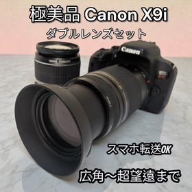 キヤノン(Canon)の♥極美品♥Canon EOS kiss X9i デジタル一眼レフダブルレンズ(デジタル一眼)