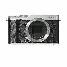 【中古】(良い)FUJIFILM ミラーレス一眼 X-A2 ボディ シルバー X-A2S