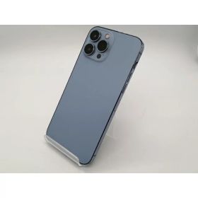 【中古】Apple SoftBank 【SIMフリー】 iPhone 13 Pro Max 128GB シエラブルー MLJ73J/A【広島本通】保証期間1ヶ月【ランクC】