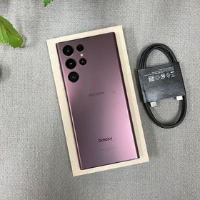 Galaxy S22 Ultra 256GB バーガンディ 国内SIMフリー 送料無料