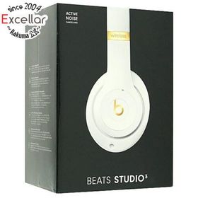 ビーツバイドクタードレ(Beats by Dr Dre)のbeats by dr.dre ワイヤレスヘッドホン Studio3 Wireless MX3Y2PA/A ホワイト(ヘッドフォン/イヤフォン)
