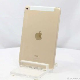 【中古】Apple(アップル) iPad mini 4 64GB ゴールド MK752J／A SIMフリー 【371-ud】