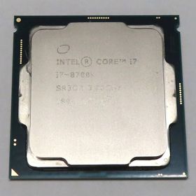 CPU Intel Core i7-8700K 3.7GHZ 12MB BOX [BX80684I78700KF]（バルク品） PCハード