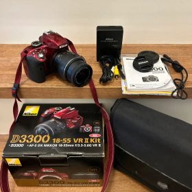 【超美品】Nikon D3300 18-55 VRⅡ Kid REDカラー