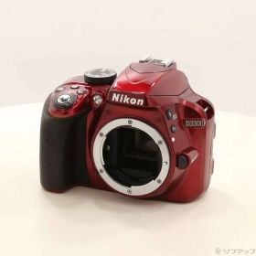 ソフマップ 〔中古品〕 ニコンデジタルカメラ D3300 レッド【295】