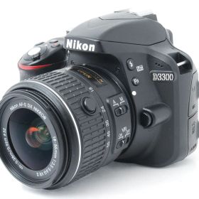 ★初心者でも簡単操作！ショット数2906回☆ニコン D3300 レンズキット★
