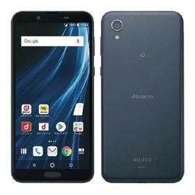 【中古】【安心保証】 AQUOS sense2 SH-01L[32GB] docomo ニュアンスブラック