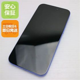 【中古】新品同様 SIMフリー iPhone 16 Plus 256GB ウルトラマリン スマホ APPLE 安心保証 即日発送 土日祝発送OK