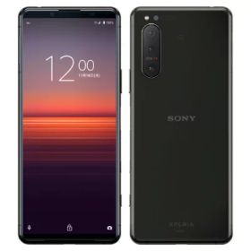 【SIMロック解除済】au Xperia5 II SOG02 Black SONY 当社3ヶ月間保証 中古 イオシス