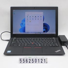 Lenovo ThinkPad X280 Core i5 8250U 1.6GHz/8GB/256GB(SSD)/あり/12.5W/FHD(1920x1080)/Win11 【556250121】