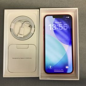 超美品 国内版 SIMフリー iPhone14 256GB レッド色