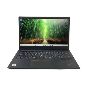 R181-Lenovo 7th Generation ThinkPad X1 Carbon ノートパソコン1点 14インチ FHD (1920x1080) /Intel Core i5-10210U /メモリ 8GB/SSD 256GB★中古品★電源コードなし