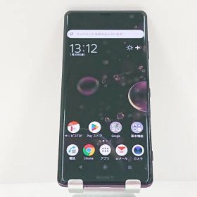 Xperia XZ3 SOV39 au ボルドーレッド 送料無料 本体 c16825