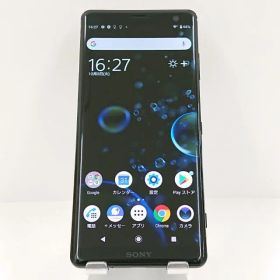 Xperia XZ3 801SO SoftBank ブラック 送料無料 本体 c15790