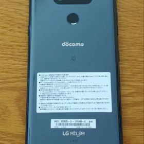 LG style 3 docomo L-41A black 極美品 ケースおまけ
