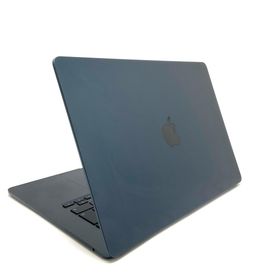 アップル(Apple)の【全額返金保証】【最速発送】Apple MacBook Air 15.3インチ 2024 Apple M3 16GB SSD 512GB ミッドナイト 100% 美品 動作確認済(ノートPC)