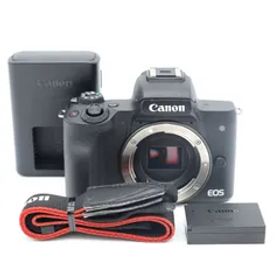 ■美品■ CANON（キヤノン） EOS Kiss M｜軽量ミラーレス一眼 高速AF・4K動画対応