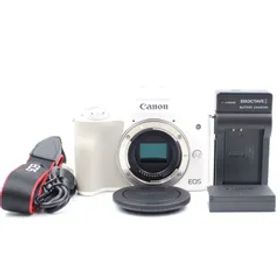 ■シャッター数1000枚以下！極上品■ CANON EOS Kiss M ボディ ホワイト ミラーレス一眼カメラ キヤノン