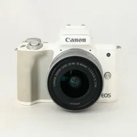 【中古】(キヤノン) Canon EOS KISS M/EF-M15-45 IS STM キツト ホワイト