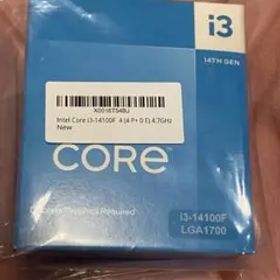 新品未開封 Intel Core i3-14100F 第14世代 LGA1700