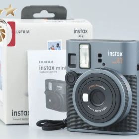 【中古】FUJIFILM 富士フイルム instax Mini 41 ブラック インスタントカメラ 元箱付き