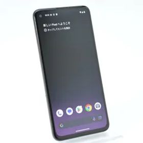 【液晶美品】SIMフリー Google Pixel4a（5G）128GB ジャストブラック