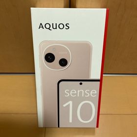 シャープ(SHARP)のAQUOS sense 10 SHARP SH-M33 256GB ペールピンク(スマートフォン本体)