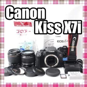 ✨超豪華✨ショット数4042回✨Canon kiss X7i ダブルレンズセット