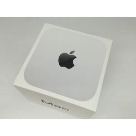 【未使用】Apple Mac mini M4(CPU:10C/GPU:10C) 16GB/256GB シルバー MU9D3J/A (M4・2024)【宇田川】保証期間３ヶ月