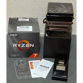 エーエムディー(AMD)の【中古】AMD Ryzen 7 3700X BOX(PCパーツ)