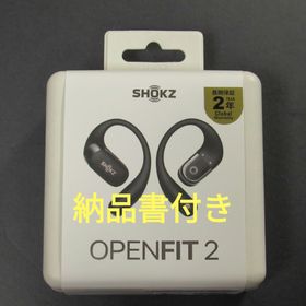 新品未開封★SHOKZ OPENFIT2 ブラック★SKZ-EP-000045(ヘッドフォン/イヤフォン)