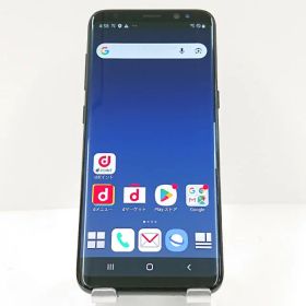 Galaxy S8 SC-02J ドコモ ミッドナイトブラック 送料無料 本体 c16770 【中古】
