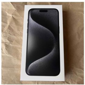 アップル(Apple)の新品アップル iPhone15 Pro Max 256GB ブラックチタニウム (スマートフォン本体)