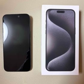 アップル(Apple)のアップル iPhone15 Pro Max 256GB ブラックチタニウム SI(スマートフォン本体)