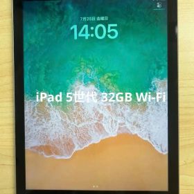 Apple iPad (第5世代) 32GB スペースグレー MP2F2J/A