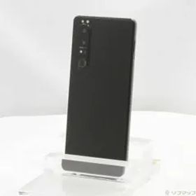 ソフマップ 〔中古品〕 Xperia 1 III 256GB フロストブラック SOG03 auロック解除SIMフリー【196】