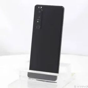 ソフマップ 〔中古品〕 Xperia 1 III 256GB フロストブラック SOG03 auロック解除SIMフリー【368】