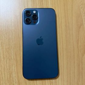 iPhone12ProMax128GB ブルー バッテリー71% 本体のみ